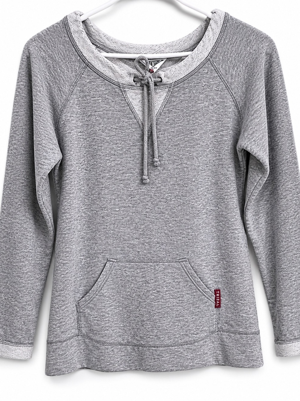 Hard Tail Gray Pullover Sweatshirt Women’s Long Sleeve XS